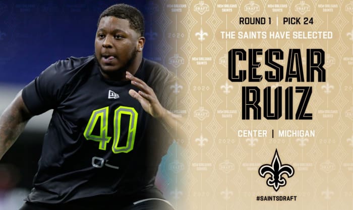 Cesar Ruiz SaintsDraft
